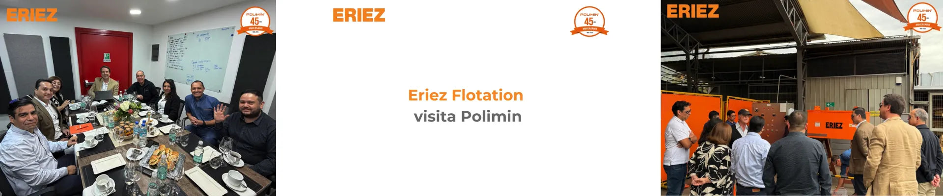Innovación en Terreno: Eriez Flotation visita